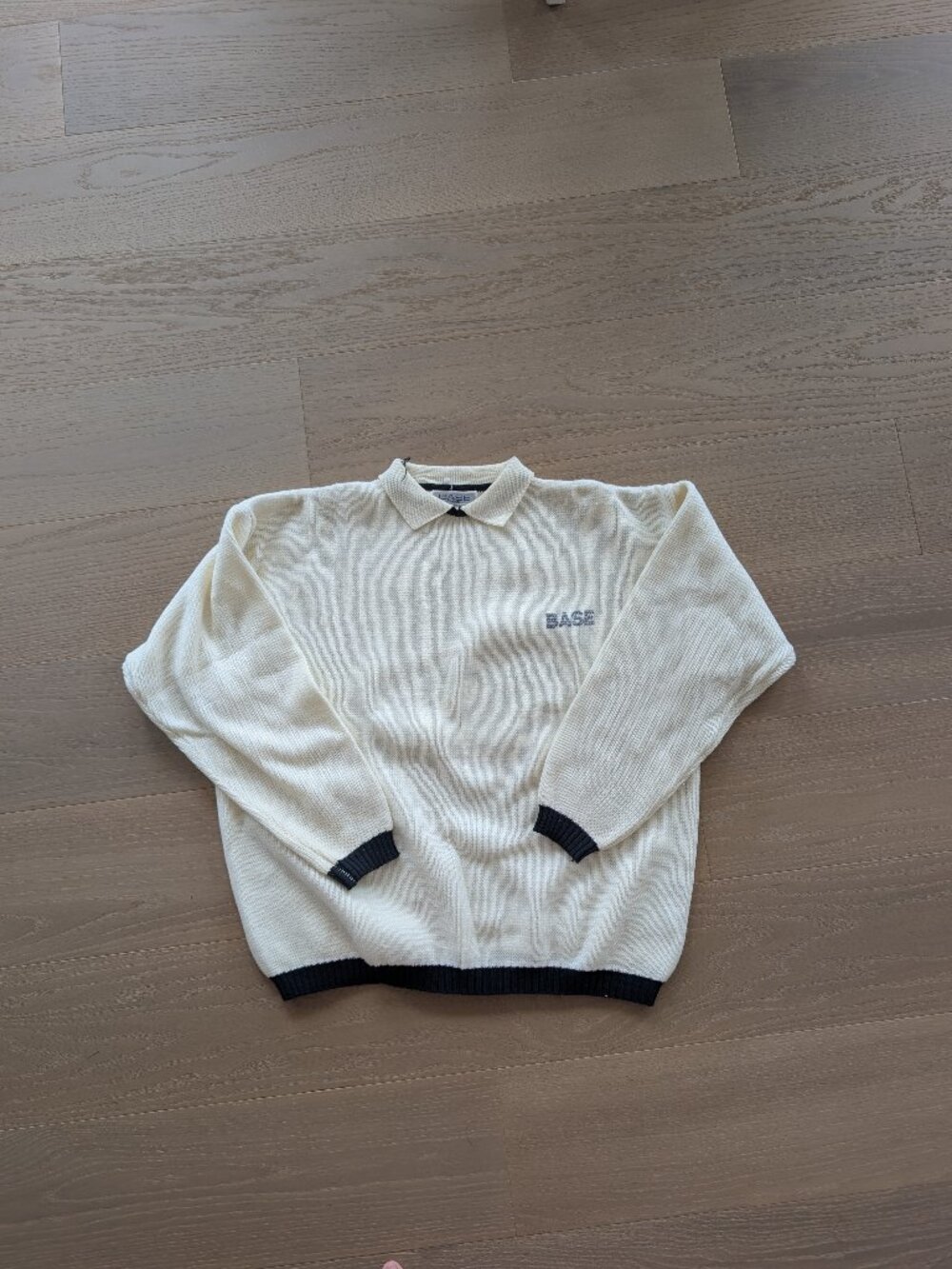 Woolen collared jumper